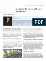 Supply Chain Visibility in Healthcare - Beyond The Dashboard