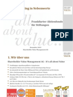 2013 - 12 - 20 - Shareholder Value Präsi