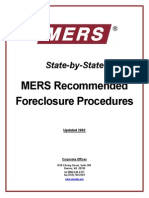 MERS Foreclosure Procedure Manual