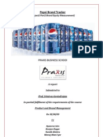 Pepsi Brand Equity Measurement