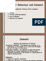 Demand Analysis