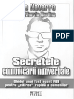 48970634 Joe Navaro Secretele Comunicarii Nonverbale