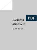 Caiet de Teme Vocatia