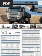 Ficha Técnica Volvo FMX 6x4R | PDF | Eje | Transmisión (Mecánica)