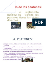 Derechos de Los Peatones