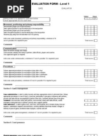 NCP Assessment Tool - Level 1