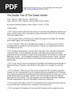 The Double Trial of the Cuban Airmen