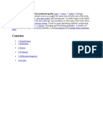 Polyneuropathy or Symmetrical Polyneuropathy