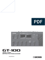 GT-100 Preset Patch List