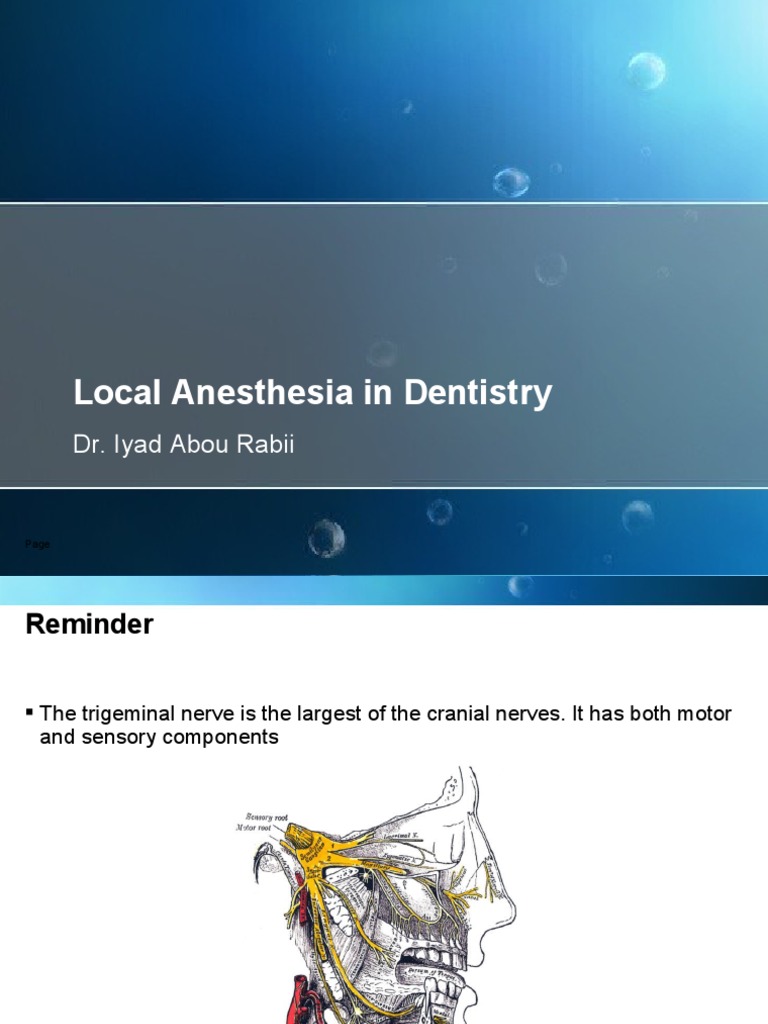 Local Anesthesia Techniques Anesthesia Mouth