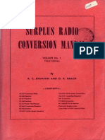Surplus Radio Conversion Manual Vol1