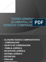 TEORÍA GENERAL (ELEMENTAL) DEL DERECHO COMPARADO