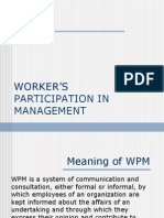 Worker-s Participation in Management