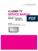 ServiceManuals - LG - TV - PLASMA - 42PX2RV - 42PX2RV Service Manual PDF