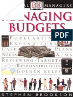 DK Essential Managers - Managing Budgets