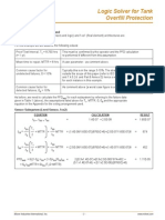 Logic Solver For Tank Overfill Protection: 3. Probability of Failure On Demand