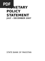 Download MONETARY Policy of Pakistan Analysis by xaxif SN19797947 doc pdf