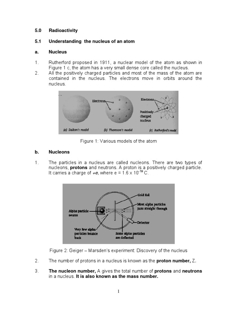 Understanding Atomic Structure and Isotopes | PDF | Atomic Nucleus ...