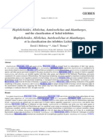 Hoplolichoides Allolichas Autoloxolichas and Akantharges and The Classification of Lichid Trilobites