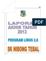 Cover Laporan LINUS 2013