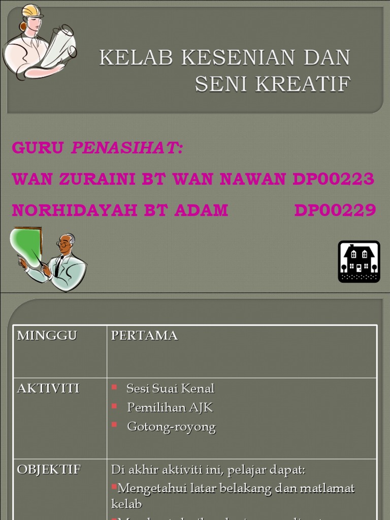 Kelab Kesenian Dan Seni Kreatif Pdf