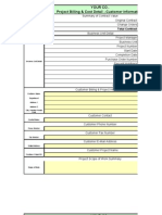 Project Progress Billing