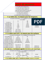 Unites de Mesure