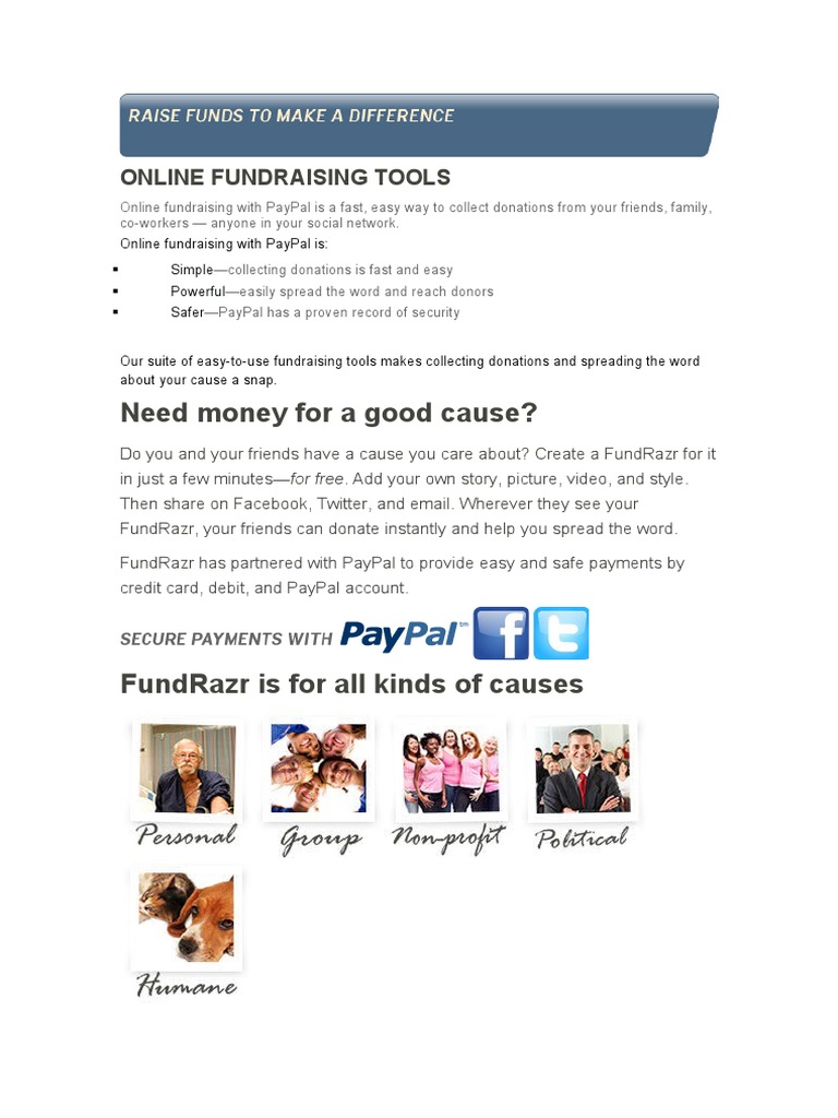 Online Fundraising