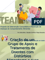 Projecto de Intervenção Comunitária e Prevenção de Doenças do Comportamento Alimentar