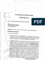 Fallo Primera Sala Civil Corte Superior de Justicia de Lima1