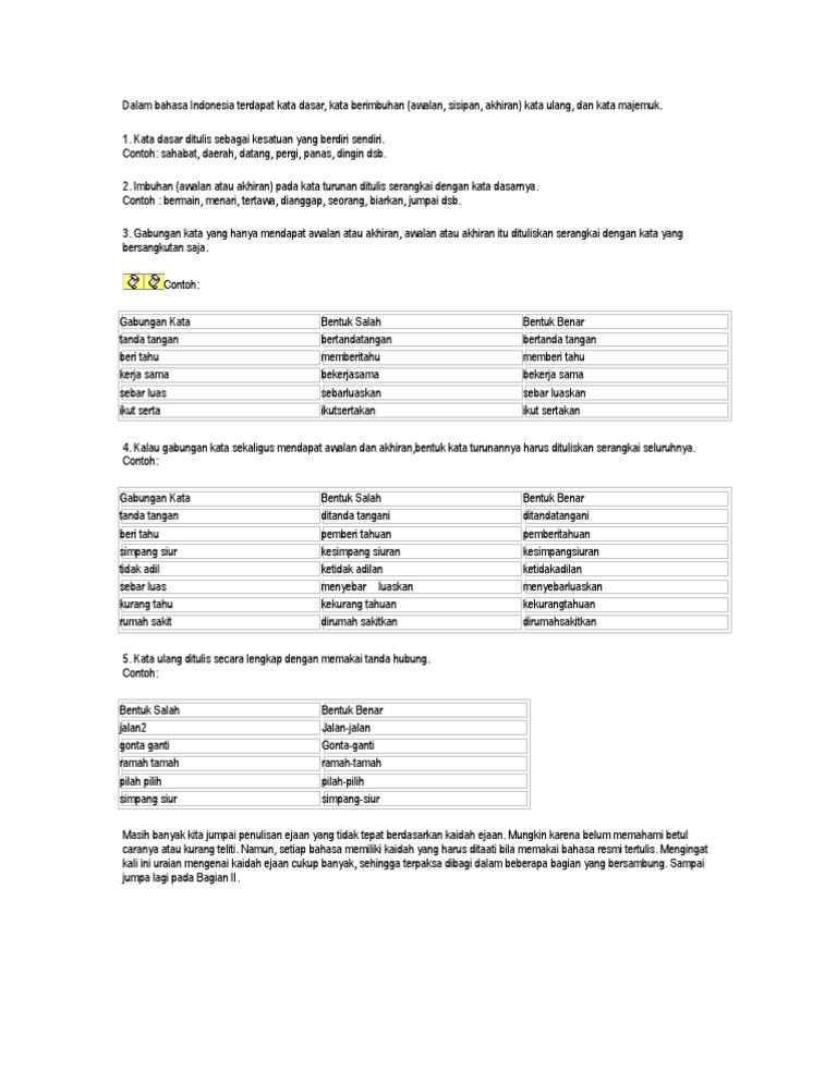 Dalam Bahasa Indonesia Terdapat Kata Dasar Pdf