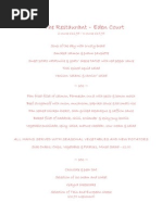 Download Eden Court Restaurant - Dinner Menu Sept 09 by Eden Court SN19809187 doc pdf