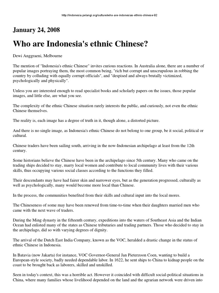 Chinese Pdf Indonesia China