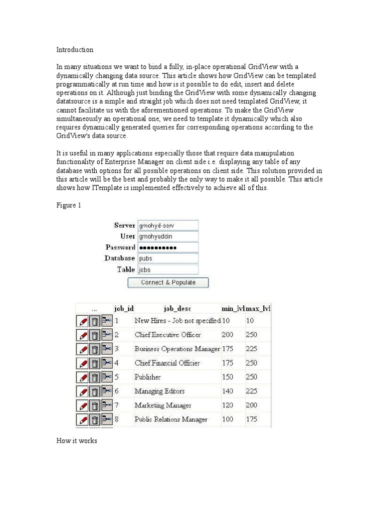 Introduction To Gridveiw | PDF