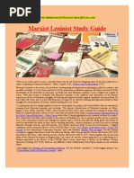 Download Marxist Leninist Study Guide by Communist Party SN19810081 doc pdf