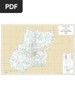 Mapa Rodoviário de Goiás