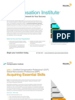 Compensation Institute Brochure