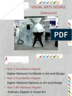 BA Hons Visual Art Degree Overview - Feb 2013
