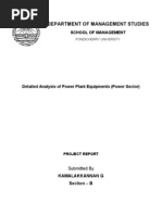 Download Detailed Analysis of Power Plant Equipments Power Sector by Kamalakkannan SN19813903 doc pdf