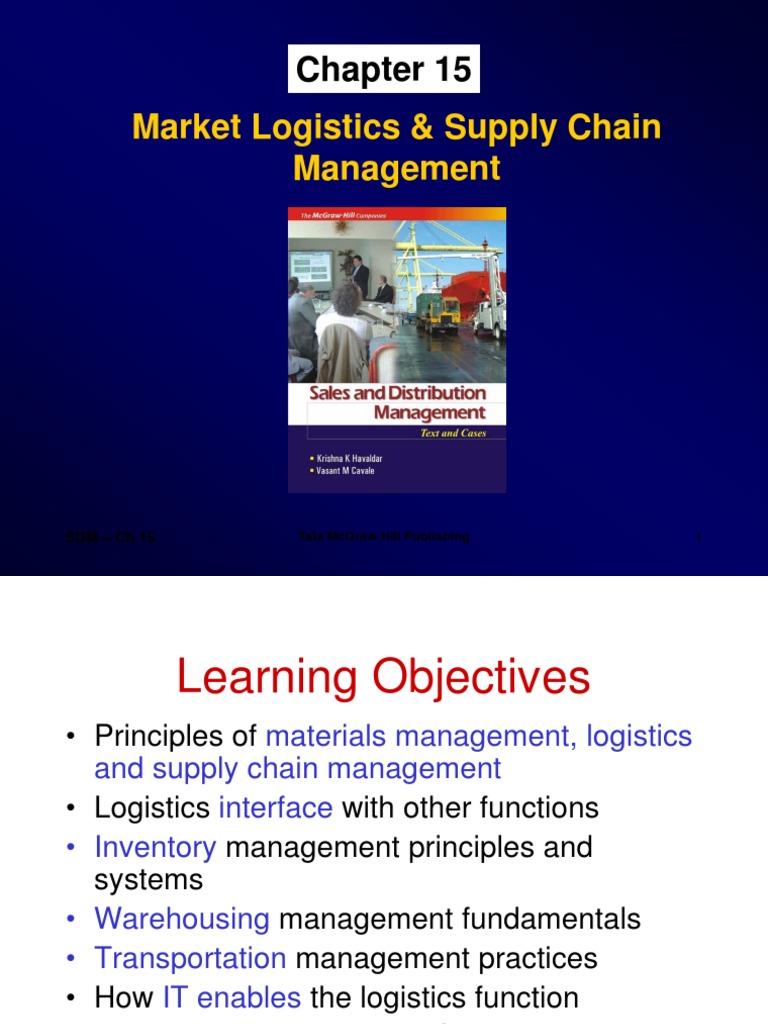 Market Logistics & Supply Chain Management | PDF | Business ...