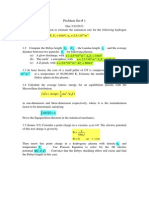 Problem Set 1 (3D Debye)