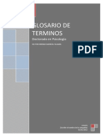 Glosario de Términos