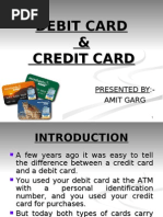 Download Debit  Credit Card by amit_36912 SN19815340 doc pdf