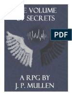 The Volume of Secrets RPG