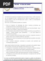 Plano Gripe A BE/CRE - A Casa de Camilo[1]