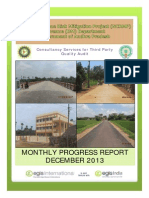 NCRMP-TPQA Monthly Progress Report December 2013