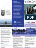 Global Entry Pamphlet