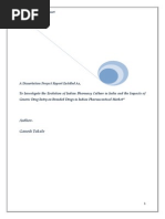 Generic drug Industry