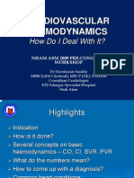 Cardiovascular Haemodynamics