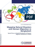 Mapping The Effects of Natural Disaster On Human Displacement and Migration in Bangladesh: Special Focus On Their Spatial Distribution in Dhaka